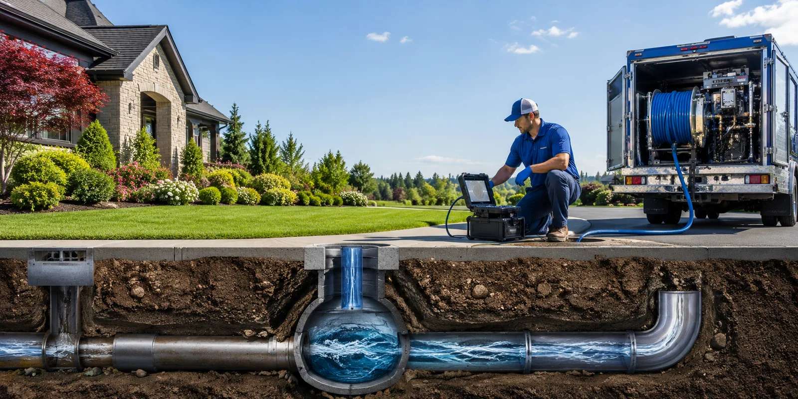 Drainage restoration information for Scotia, CA